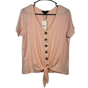 Sanctuary Tribal Button Knot French Button Down Size Small NWT #0124